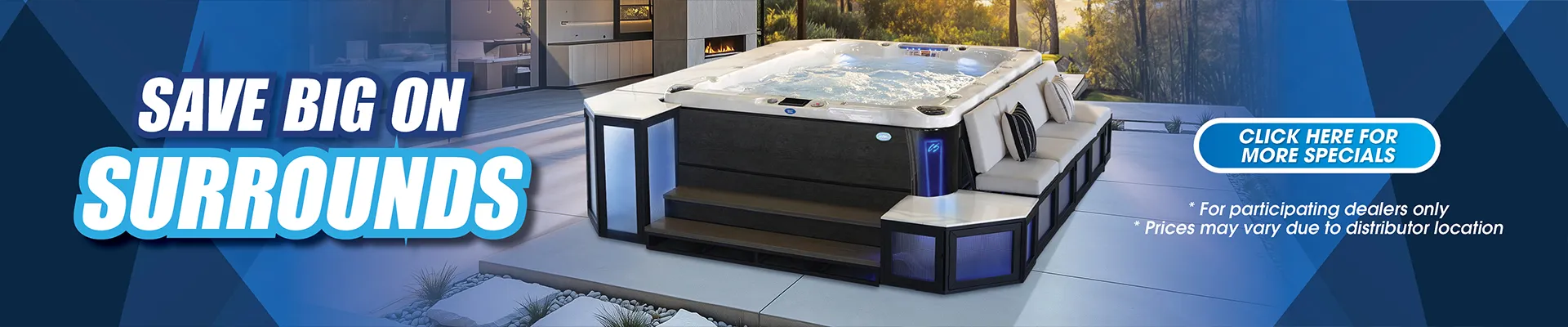 Calspas hot tub being used in a family setting - West Desmoines